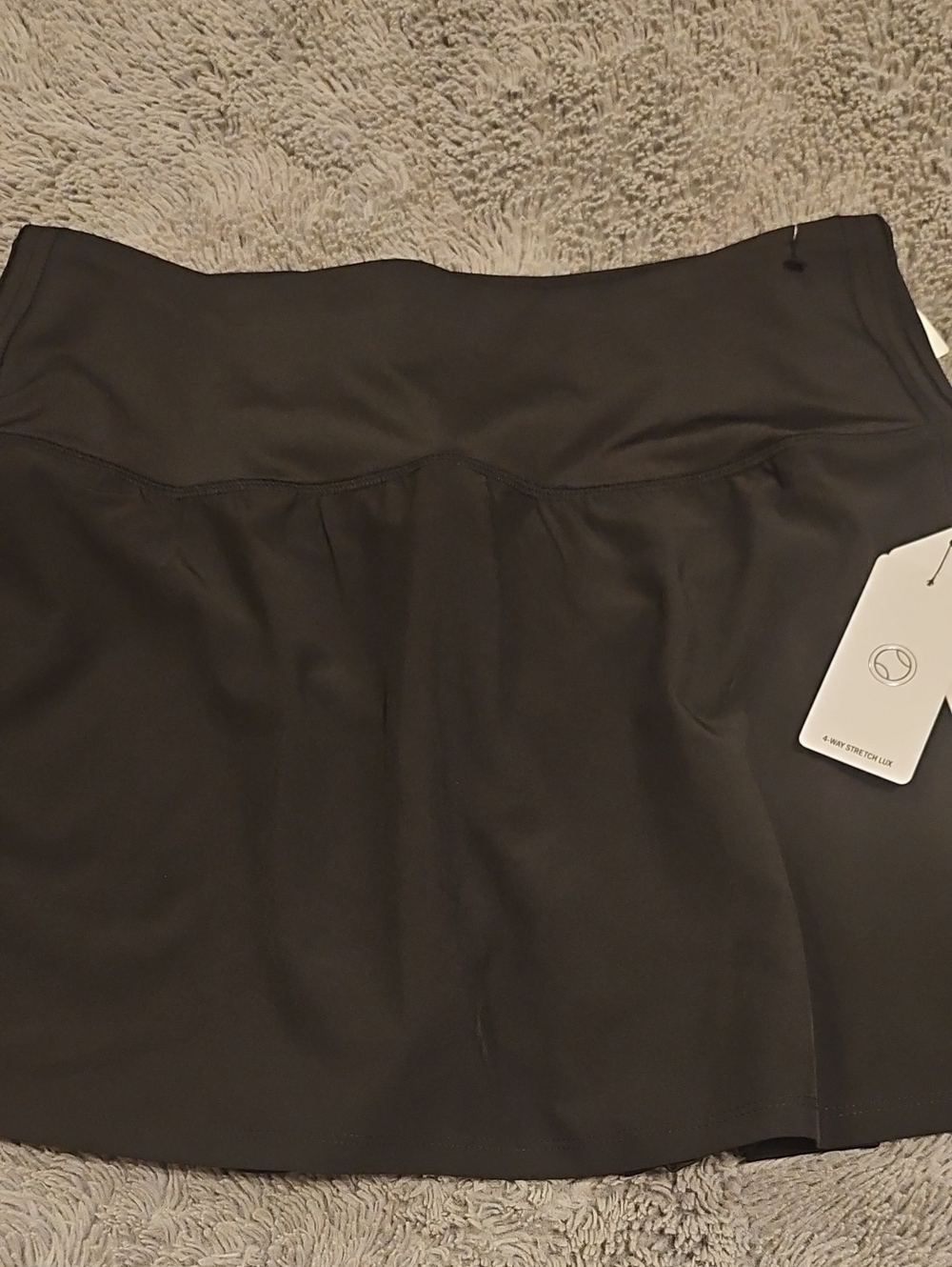 90 Degree By Reflex Black Mini Skort